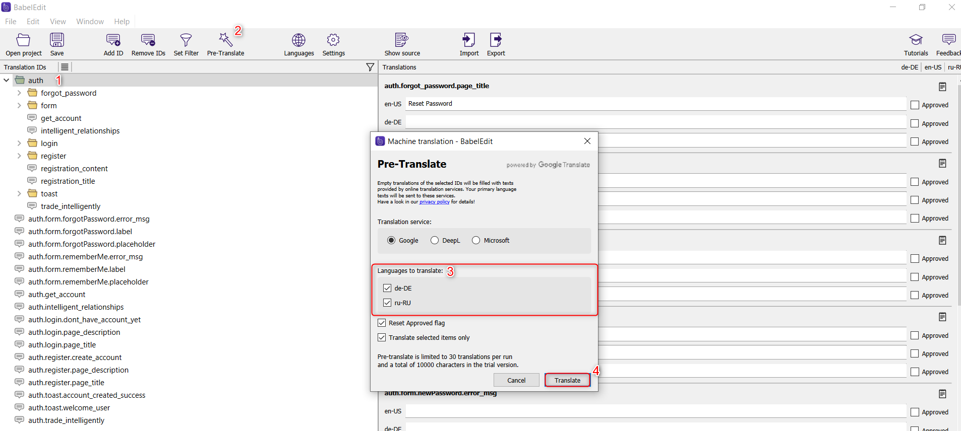 10073How to Translate json file to different languages IMPACT TECH LTD